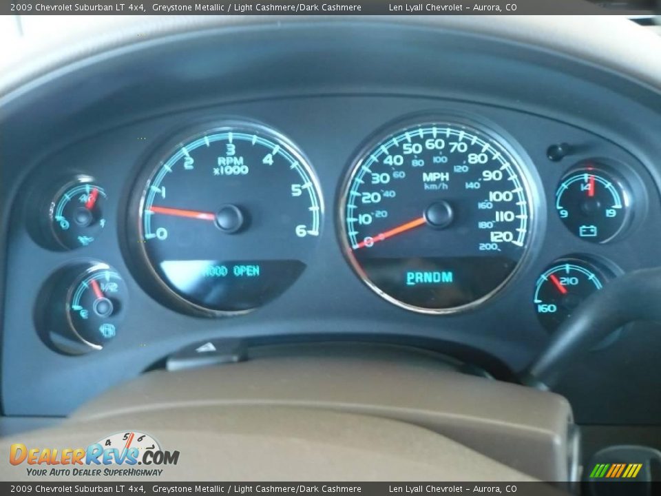 2009 Chevrolet Suburban LT 4x4 Greystone Metallic / Light Cashmere/Dark Cashmere Photo #20