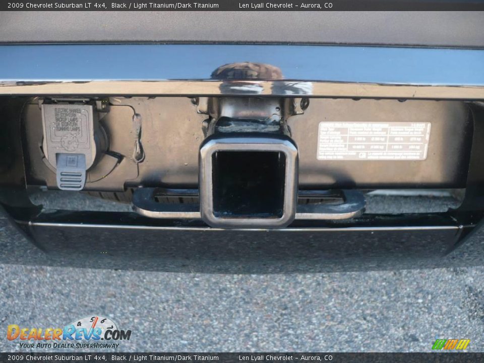 2009 Chevrolet Suburban LT 4x4 Black / Light Titanium/Dark Titanium Photo #13