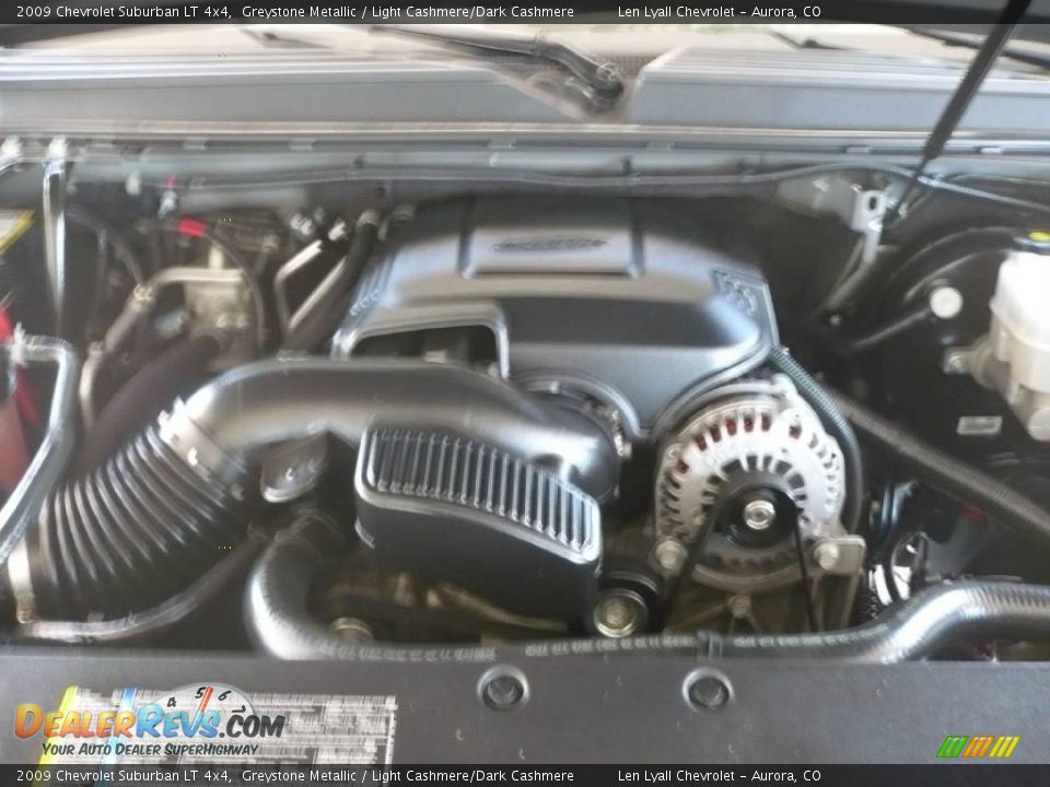 2009 Chevrolet Suburban LT 4x4 Greystone Metallic / Light Cashmere/Dark Cashmere Photo #24
