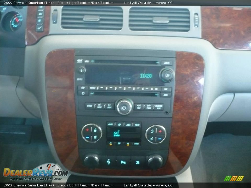 2009 Chevrolet Suburban LT 4x4 Black / Light Titanium/Dark Titanium Photo #21