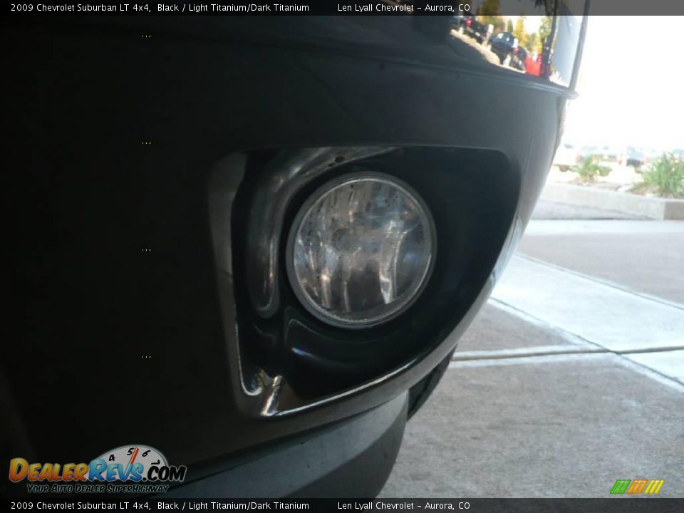 2009 Chevrolet Suburban LT 4x4 Black / Light Titanium/Dark Titanium Photo #28