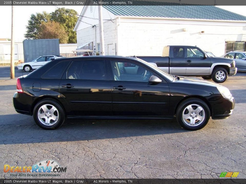 2005 Chevrolet Malibu Maxx LT Wagon Black / Gray Photo #3