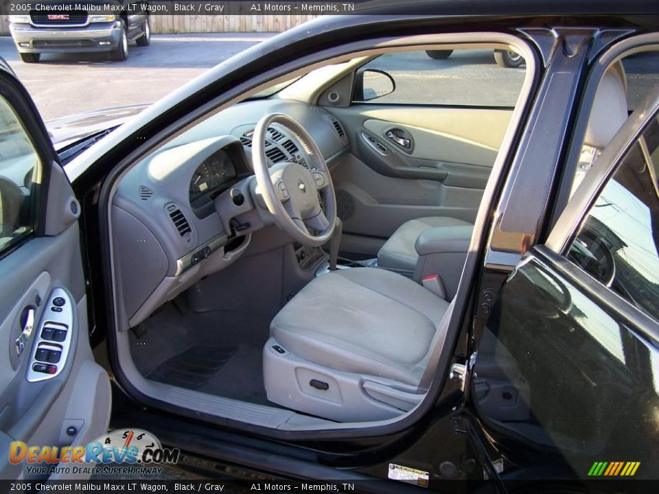 2005 Chevrolet Malibu Maxx LT Wagon Black / Gray Photo #5