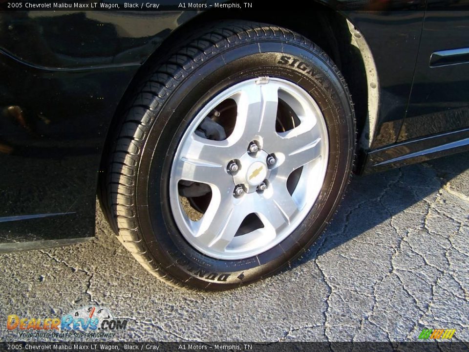 2005 Chevrolet Malibu Maxx LT Wagon Black / Gray Photo #9