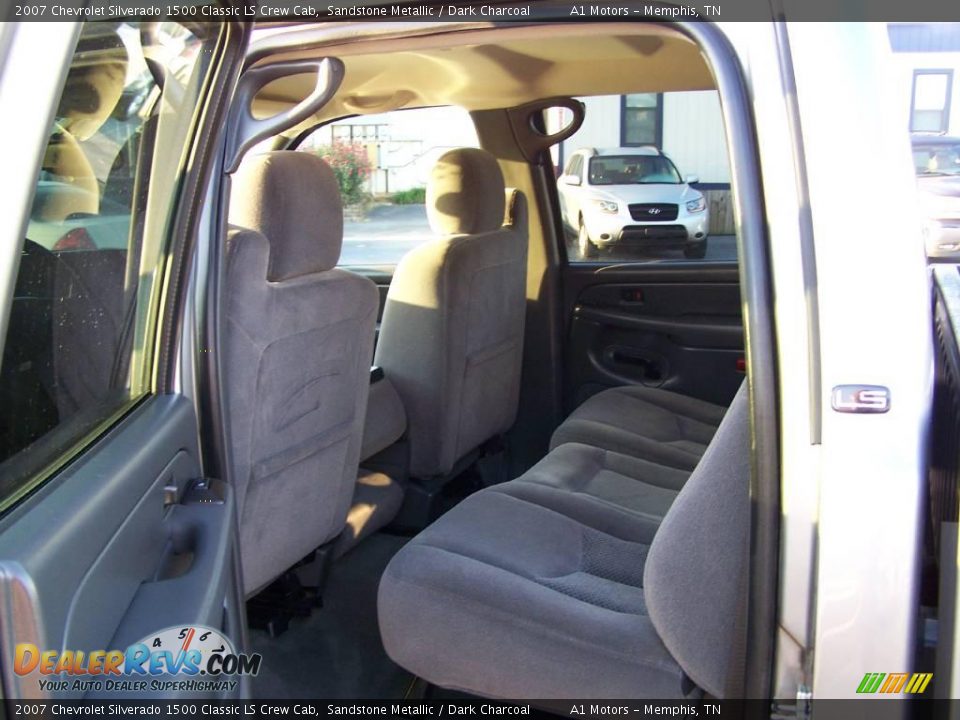 2007 Chevrolet Silverado 1500 Classic LS Crew Cab Sandstone Metallic / Dark Charcoal Photo #6
