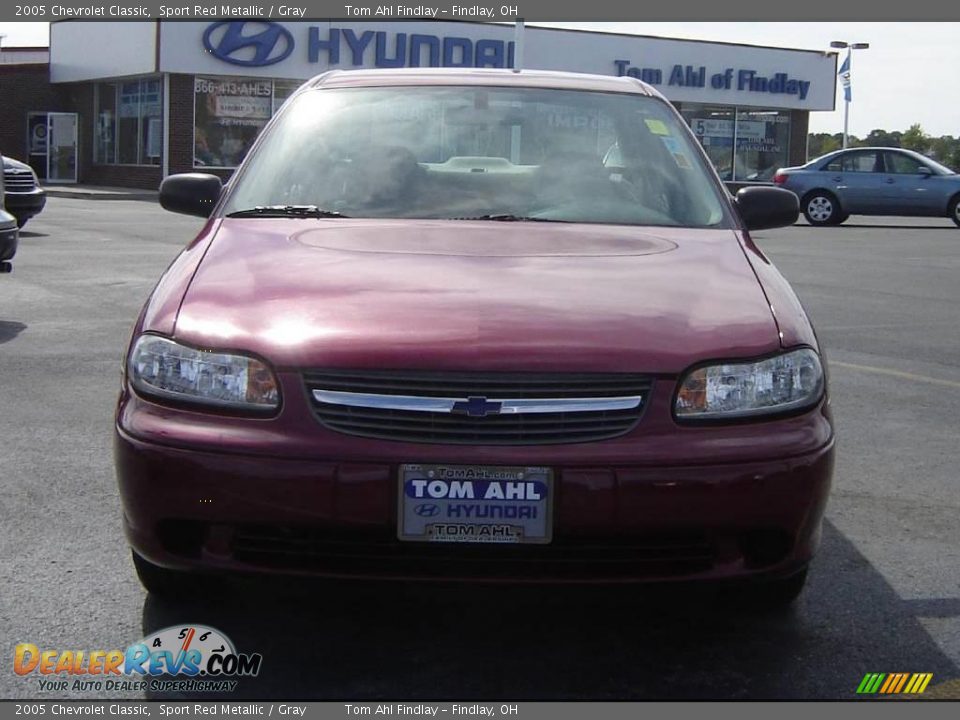 2005 Chevrolet Classic Sport Red Metallic / Gray Photo #8