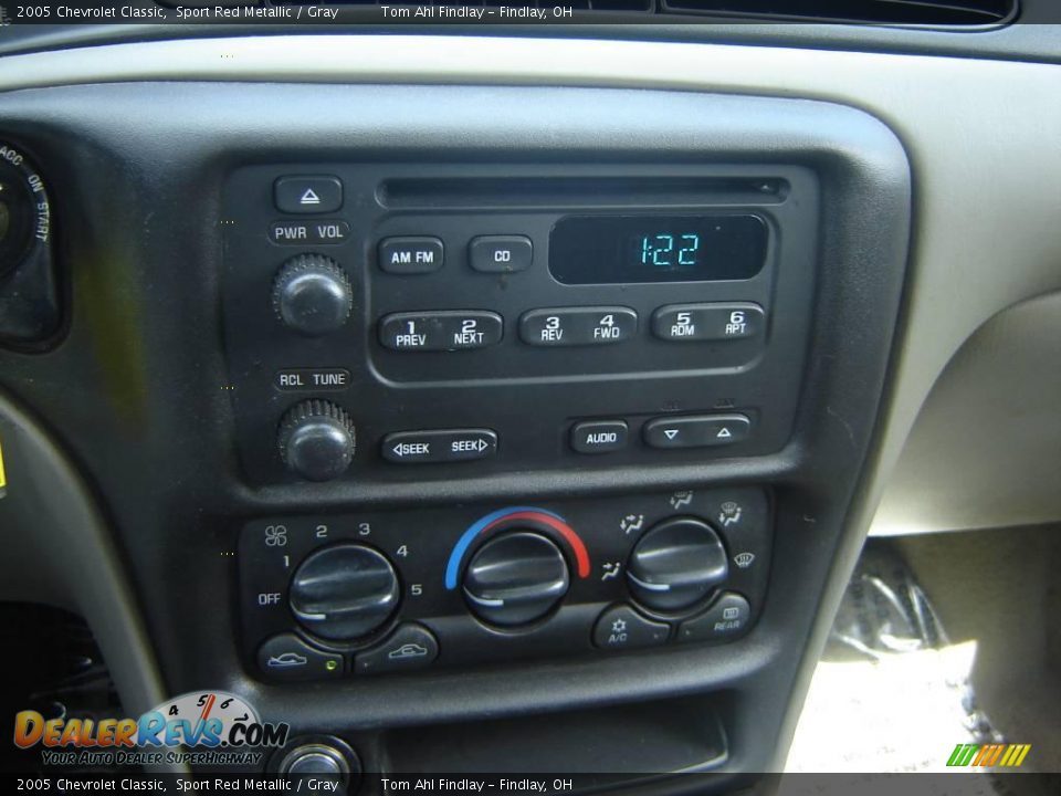 2005 Chevrolet Classic Sport Red Metallic / Gray Photo #15