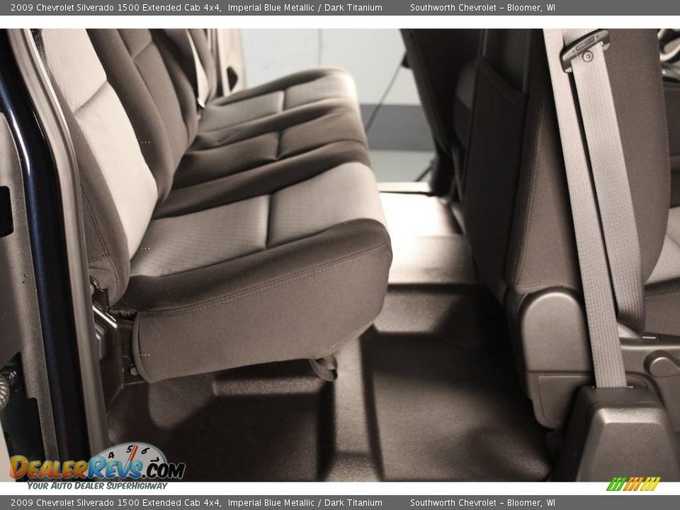2009 Chevrolet Silverado 1500 Extended Cab 4x4 Imperial Blue Metallic / Dark Titanium Photo #5