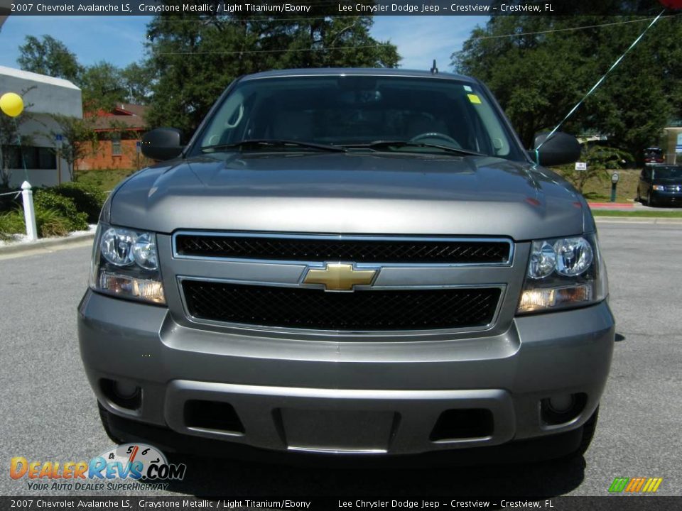 2007 Chevrolet Avalanche LS Graystone Metallic / Light Titanium/Ebony Photo #8
