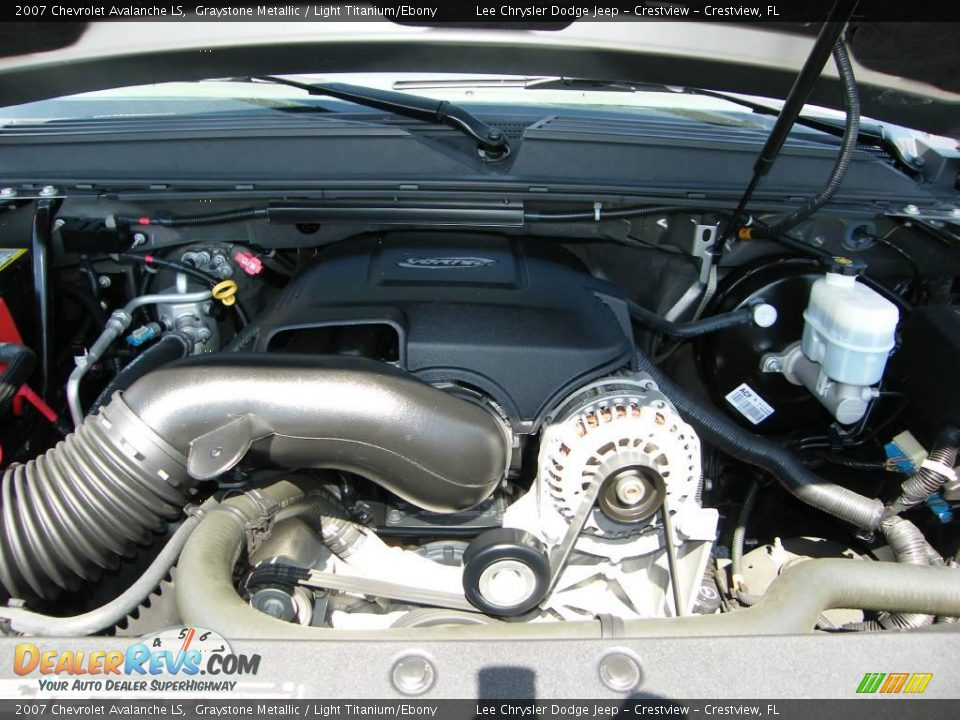 2007 Chevrolet Avalanche LS Graystone Metallic / Light Titanium/Ebony Photo #28