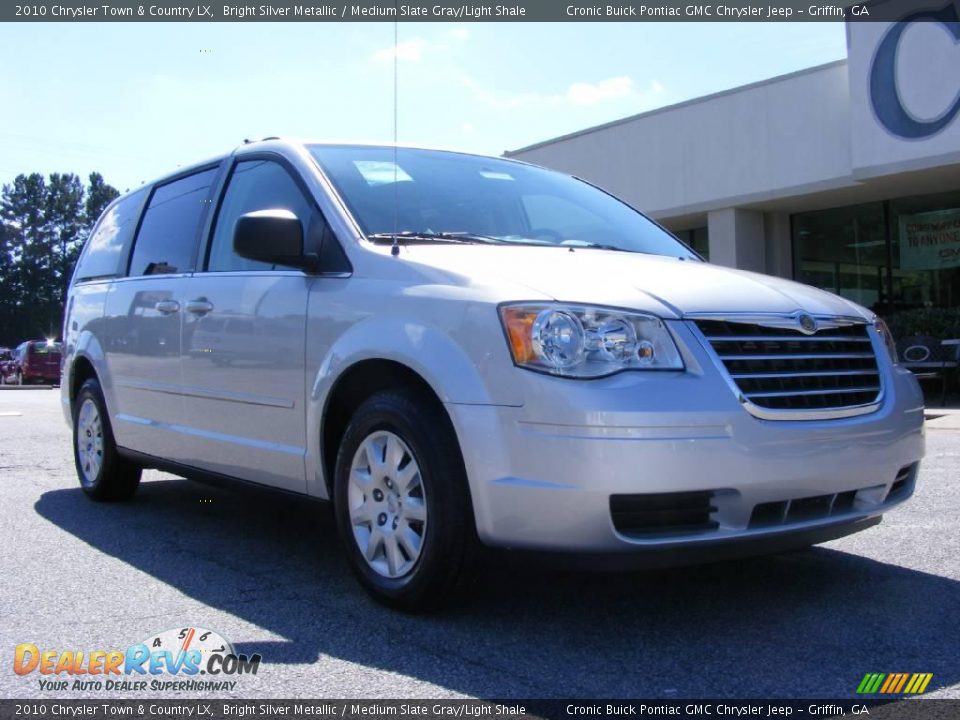 2010 Chrysler Town & Country LX Bright Silver Metallic / Medium Slate Gray/Light Shale Photo #2