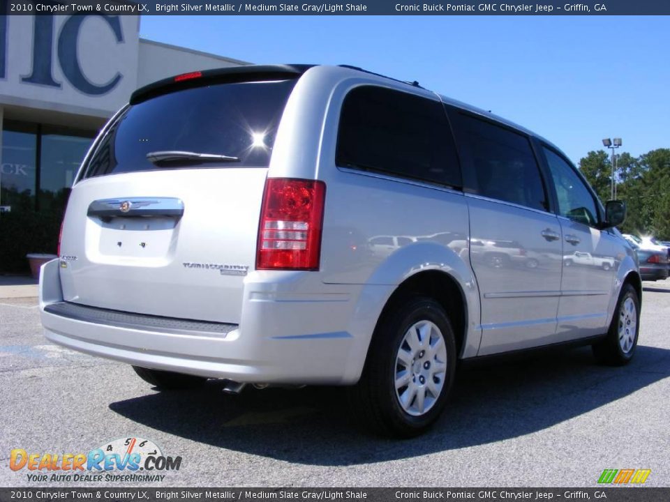 2010 Chrysler Town & Country LX Bright Silver Metallic / Medium Slate Gray/Light Shale Photo #8