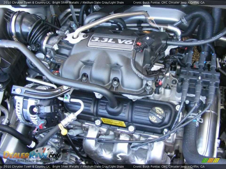 2010 Chrysler Town & Country LX Bright Silver Metallic / Medium Slate Gray/Light Shale Photo #11