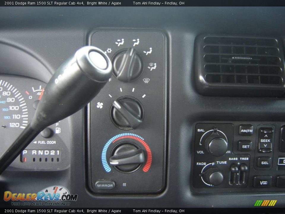 2001 Dodge Ram 1500 SLT Regular Cab 4x4 Bright White / Agate Photo #13