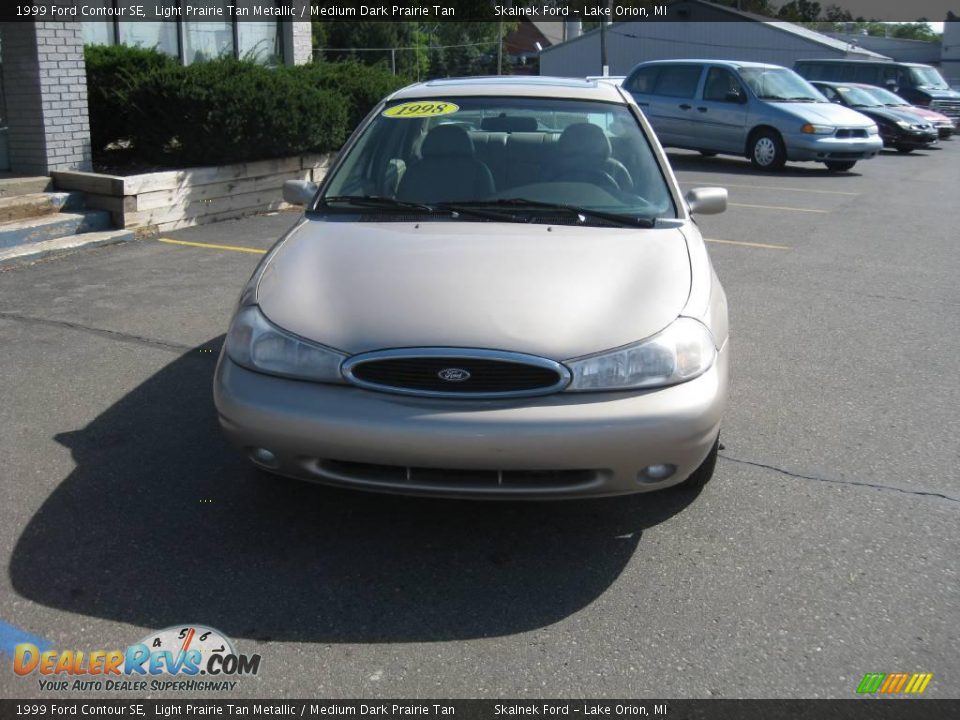 1999 Ford Contour SE Light Prairie Tan Metallic / Medium Dark Prairie Tan Photo #4