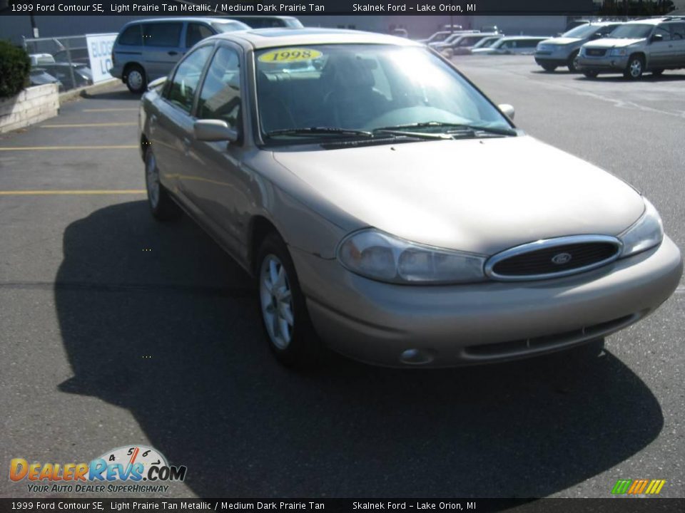 1999 Ford Contour SE Light Prairie Tan Metallic / Medium Dark Prairie Tan Photo #5