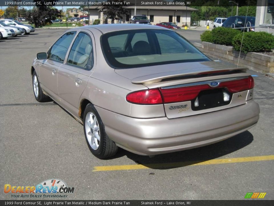 1999 Ford Contour SE Light Prairie Tan Metallic / Medium Dark Prairie Tan Photo #13