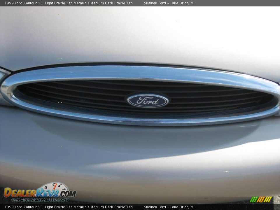 1999 Ford Contour SE Light Prairie Tan Metallic / Medium Dark Prairie Tan Photo #17
