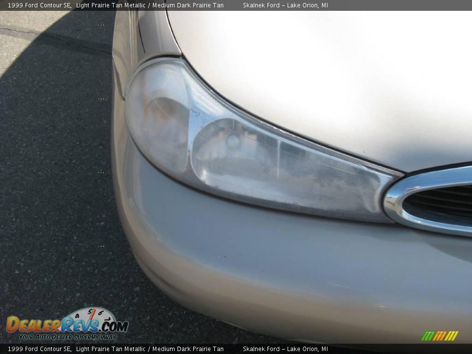 1999 Ford Contour SE Light Prairie Tan Metallic / Medium Dark Prairie Tan Photo #18