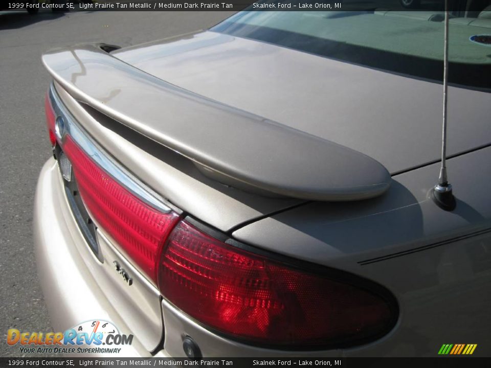 1999 Ford Contour SE Light Prairie Tan Metallic / Medium Dark Prairie Tan Photo #20