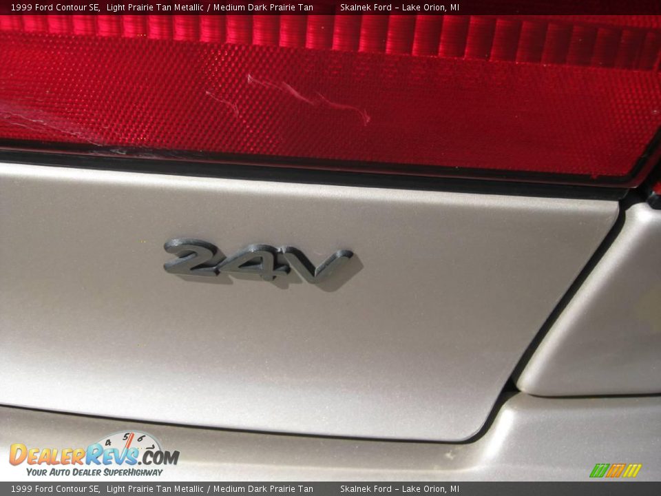 1999 Ford Contour SE Light Prairie Tan Metallic / Medium Dark Prairie Tan Photo #21