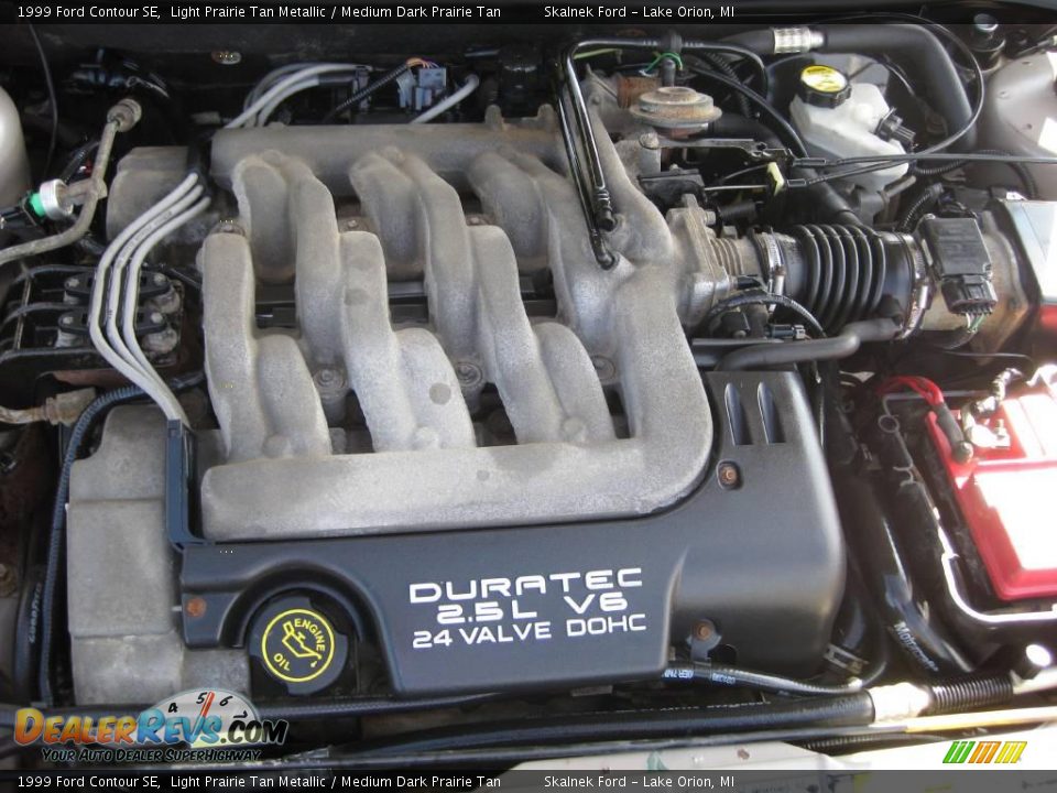 1999 Ford Contour SE Light Prairie Tan Metallic / Medium Dark Prairie Tan Photo #31