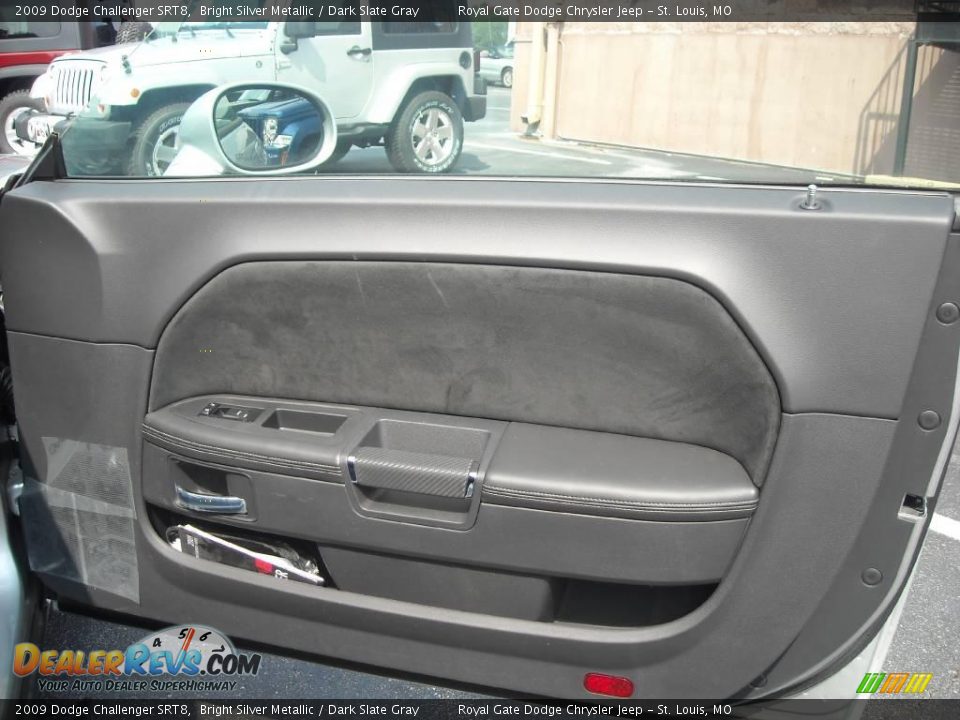 2009 Dodge Challenger SRT8 Bright Silver Metallic / Dark Slate Gray Photo #26