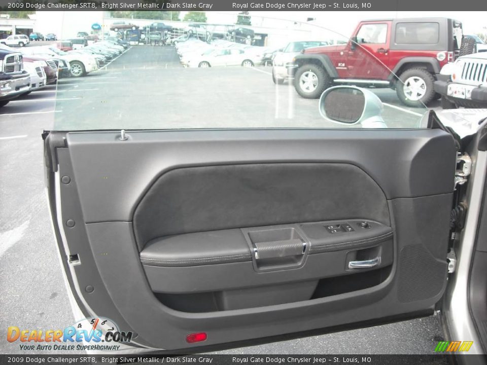 2009 Dodge Challenger SRT8 Bright Silver Metallic / Dark Slate Gray Photo #27