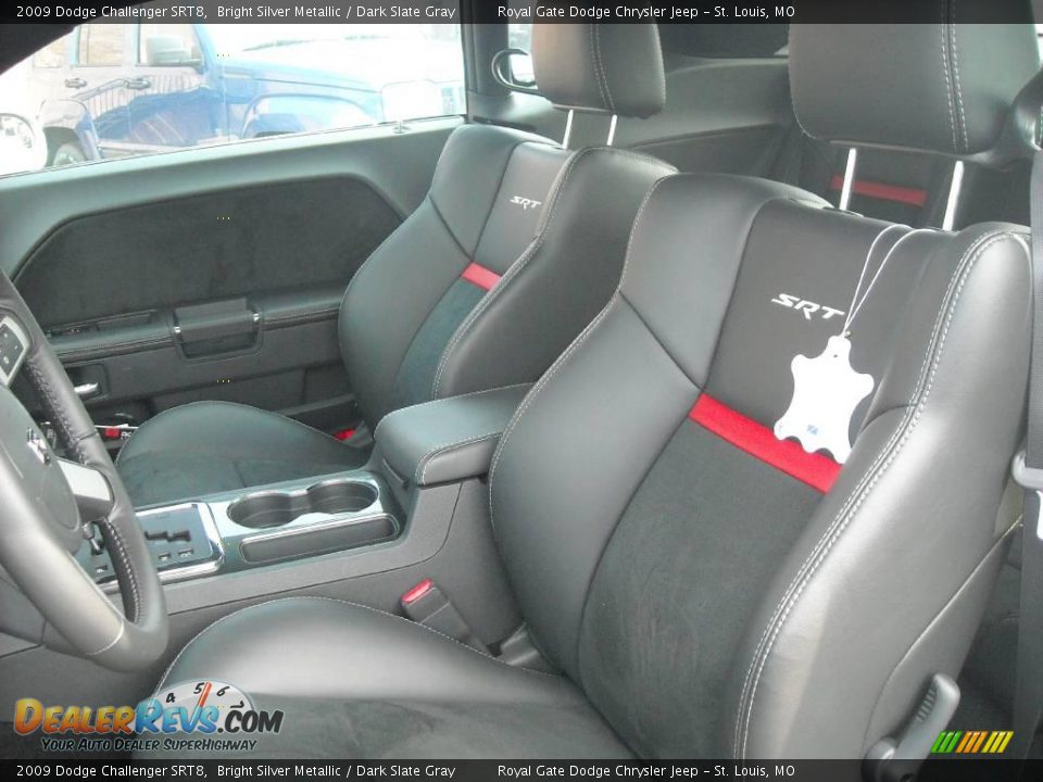 2009 Dodge Challenger SRT8 Bright Silver Metallic / Dark Slate Gray Photo #29