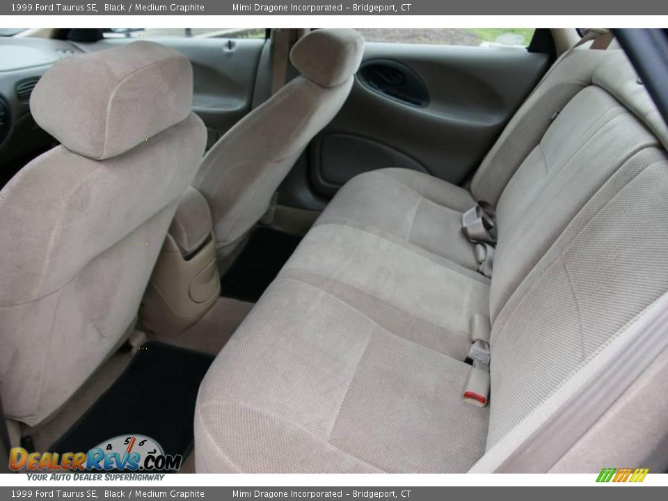 1999 Ford Taurus SE Black / Medium Graphite Photo #10