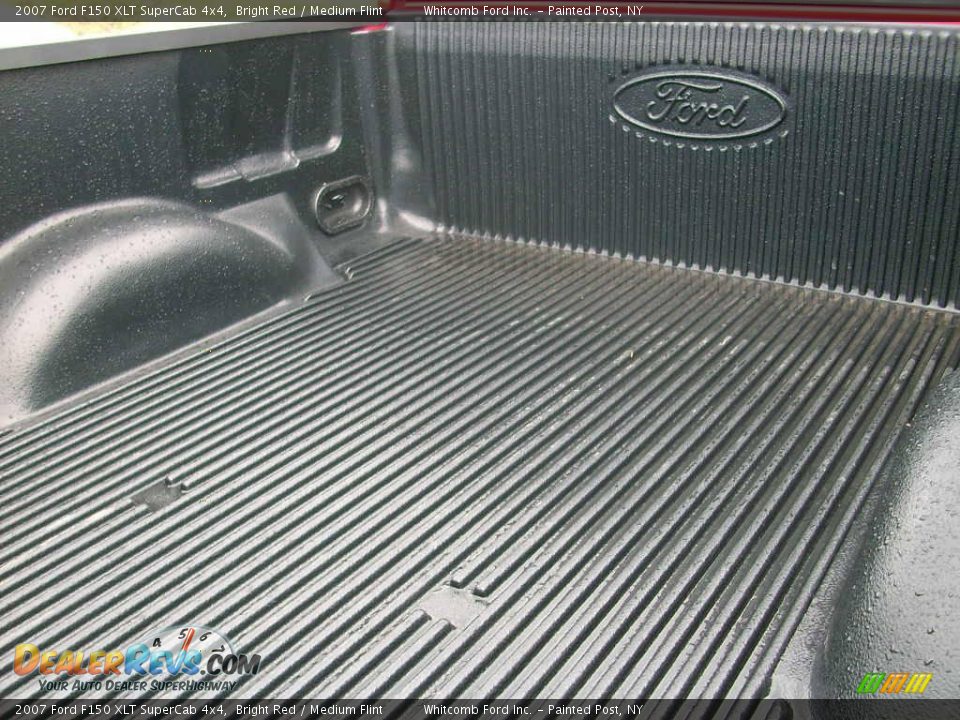 2007 Ford F150 XLT SuperCab 4x4 Bright Red / Medium Flint Photo #13