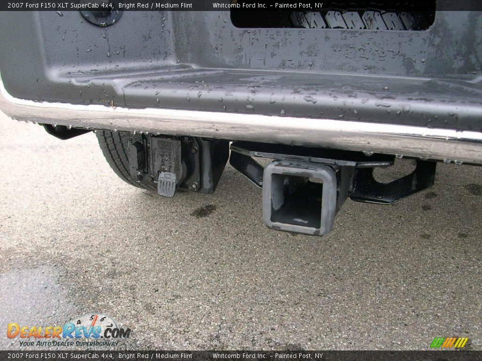 2007 Ford F150 XLT SuperCab 4x4 Bright Red / Medium Flint Photo #14
