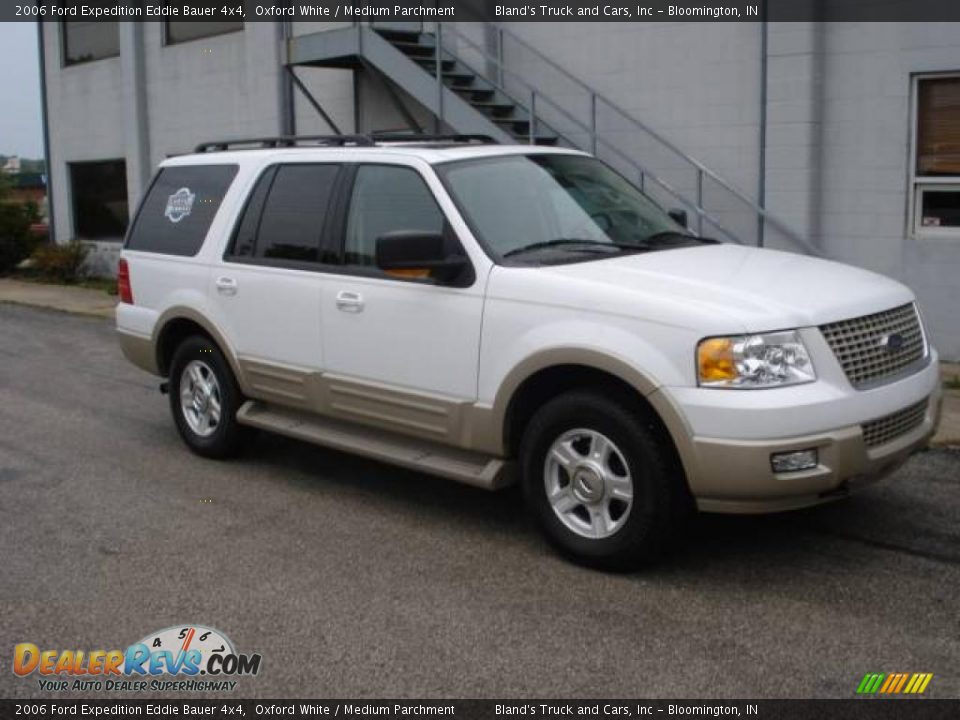 2006 Ford Expedition Eddie Bauer 4x4 Oxford White / Medium Parchment Photo #1