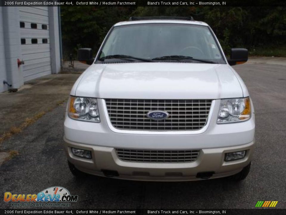 2006 Ford Expedition Eddie Bauer 4x4 Oxford White / Medium Parchment Photo #9