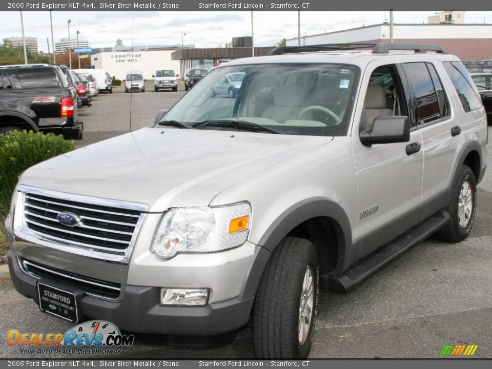 2006 Ford Explorer XLT 4x4 Silver Birch Metallic / Stone Photo #1
