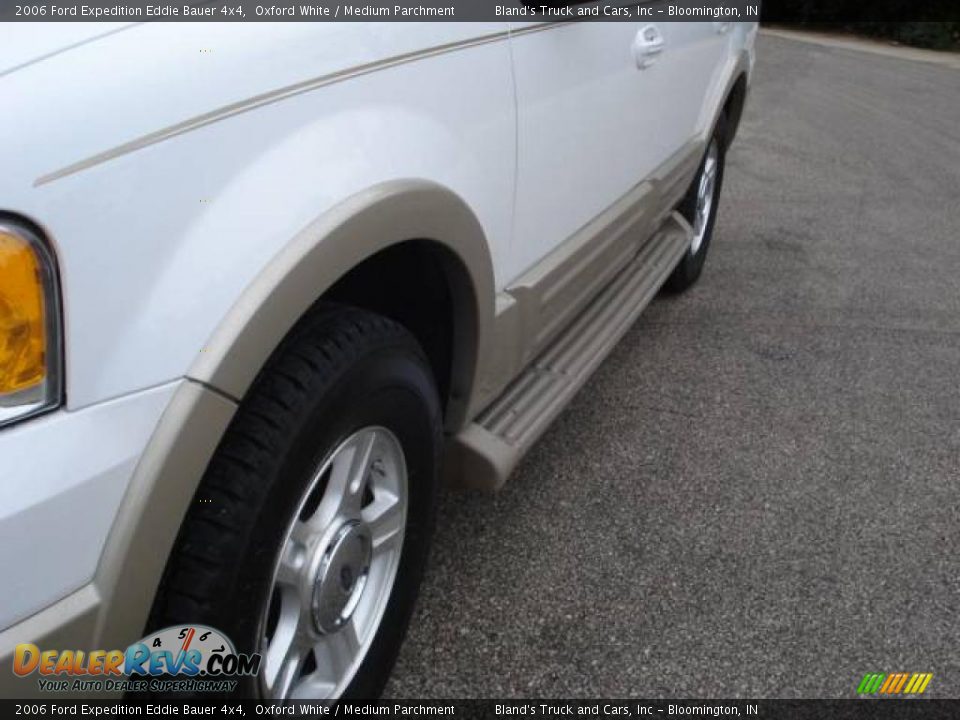 2006 Ford Expedition Eddie Bauer 4x4 Oxford White / Medium Parchment Photo #10