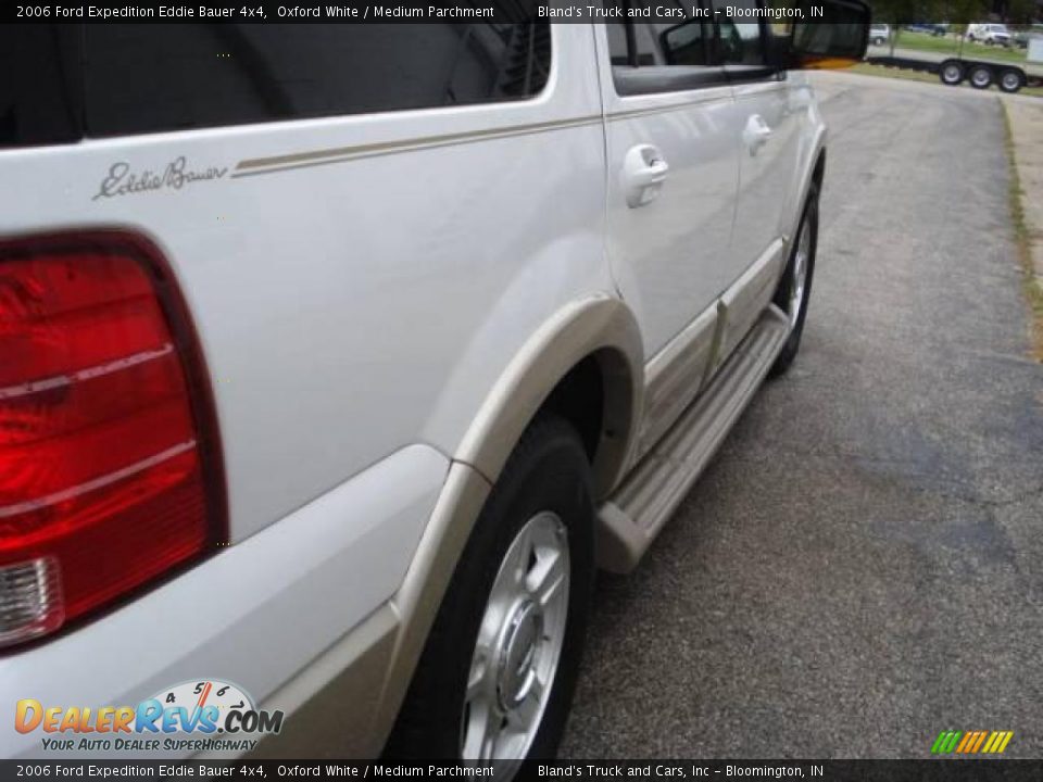 2006 Ford Expedition Eddie Bauer 4x4 Oxford White / Medium Parchment Photo #18