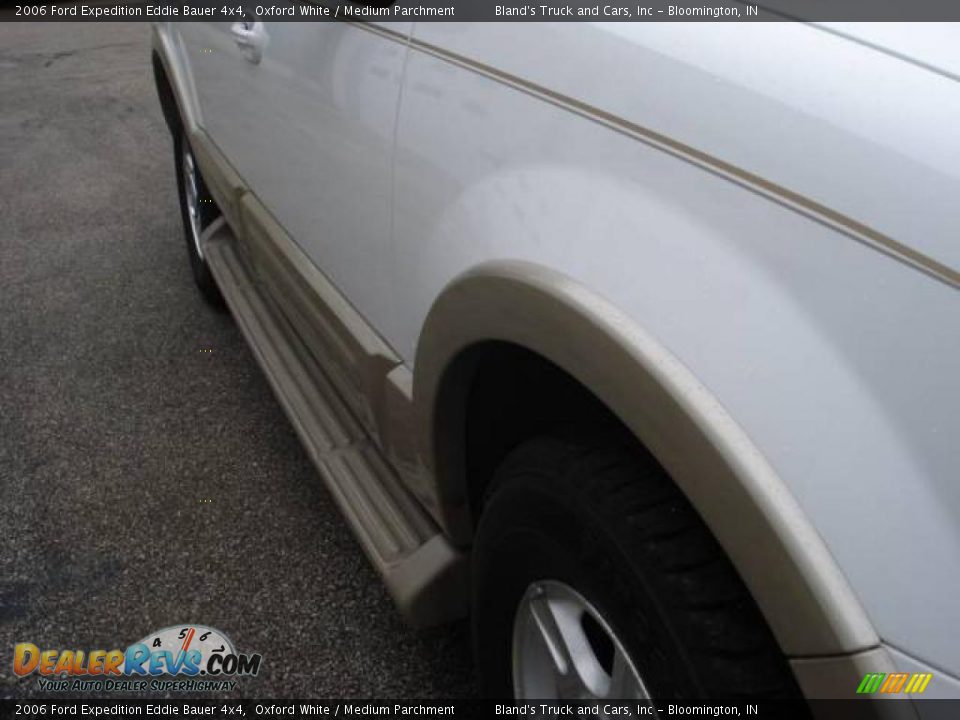 2006 Ford Expedition Eddie Bauer 4x4 Oxford White / Medium Parchment Photo #19