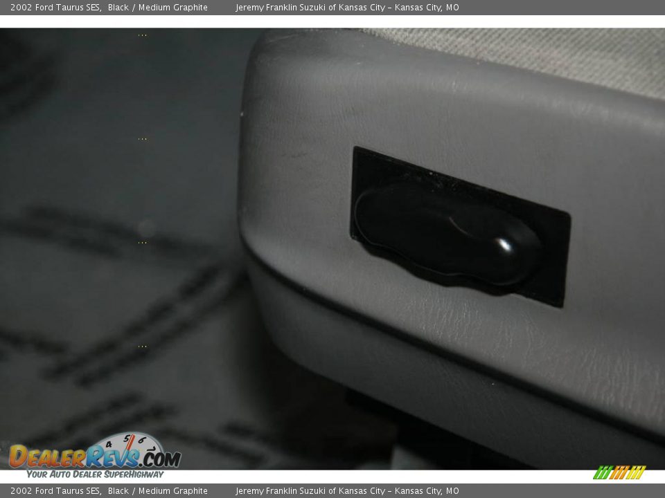 2002 Ford Taurus SES Black / Medium Graphite Photo #13