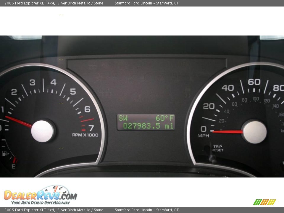 2006 Ford Explorer XLT 4x4 Silver Birch Metallic / Stone Photo #18