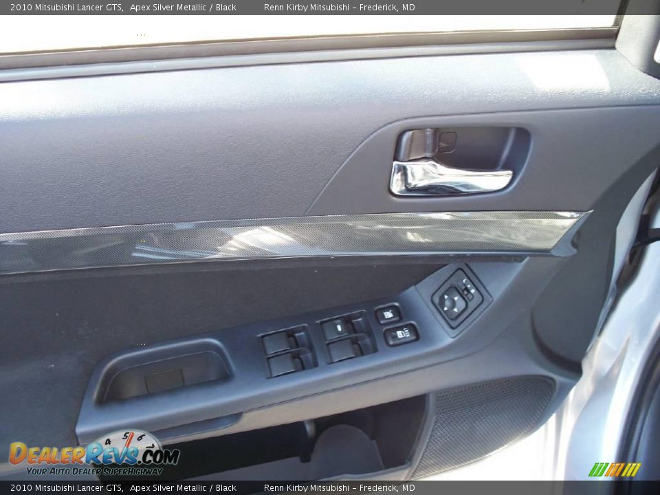 2010 Mitsubishi Lancer GTS Apex Silver Metallic / Black Photo #3