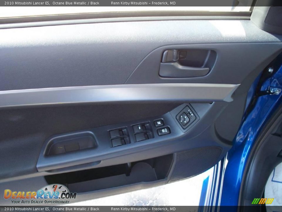 2010 Mitsubishi Lancer ES Octane Blue Metallic / Black Photo #3