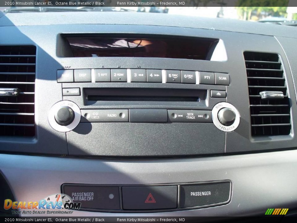 2010 Mitsubishi Lancer ES Octane Blue Metallic / Black Photo #4