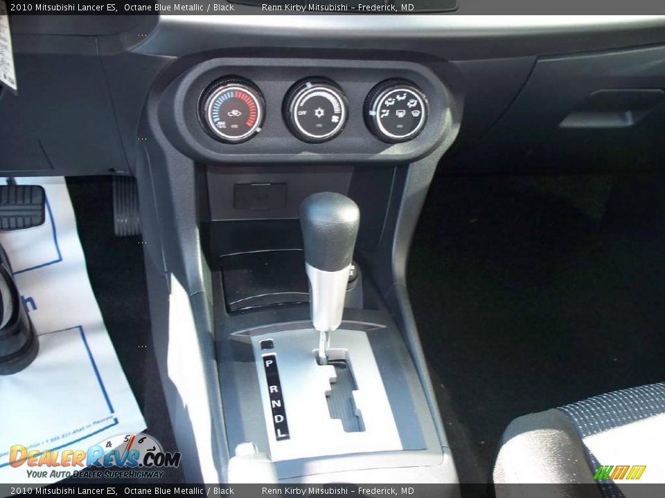 2010 Mitsubishi Lancer ES Octane Blue Metallic / Black Photo #5