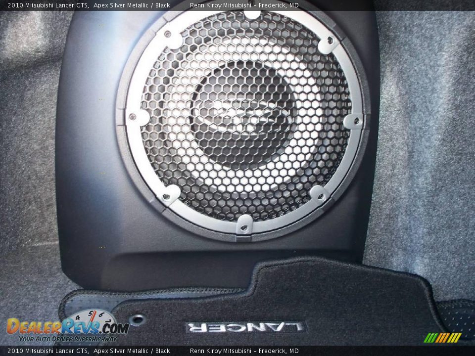 2010 Mitsubishi Lancer GTS Apex Silver Metallic / Black Photo #15