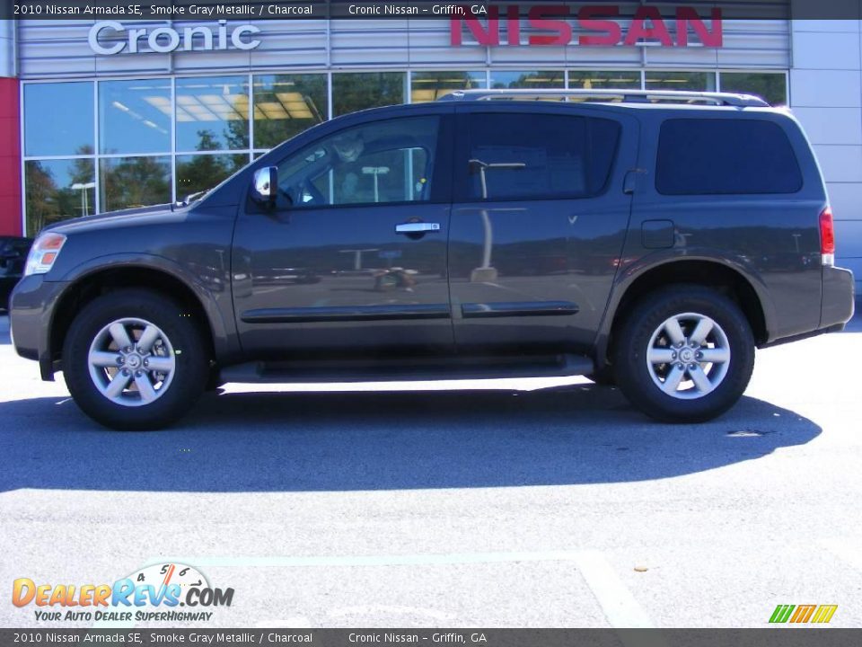 2010 Nissan Armada SE Smoke Gray Metallic / Charcoal Photo #1