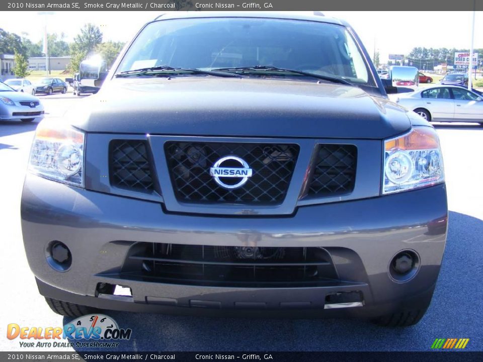 2010 Nissan Armada SE Smoke Gray Metallic / Charcoal Photo #3