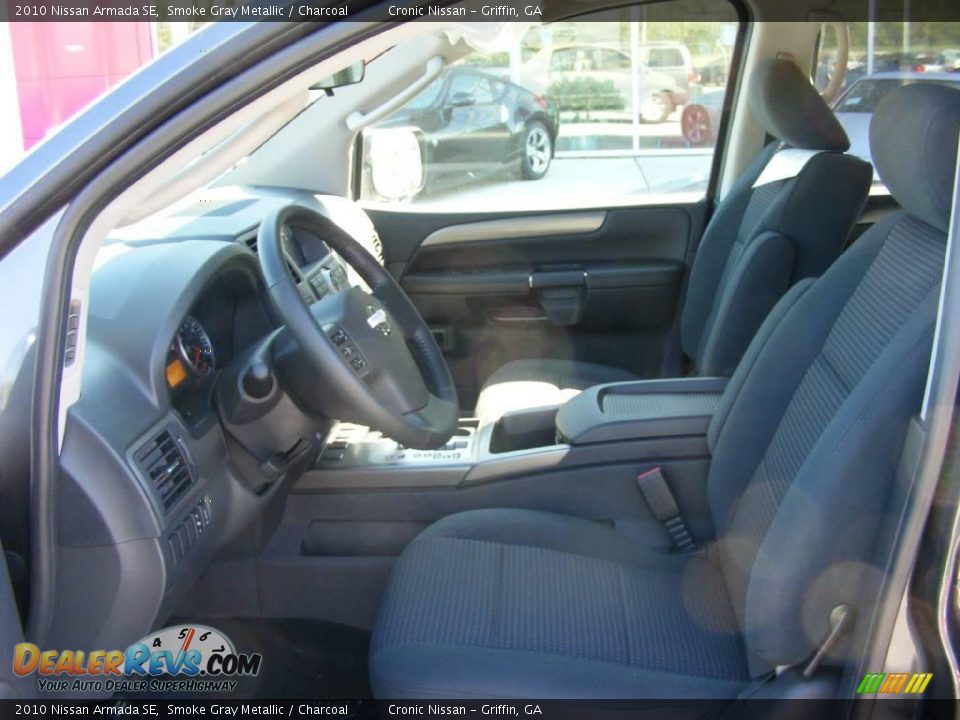 2010 Nissan Armada SE Smoke Gray Metallic / Charcoal Photo #11