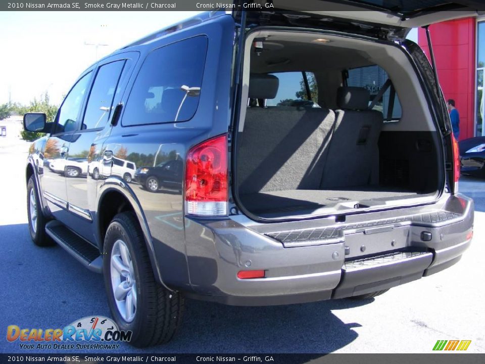 2010 Nissan Armada SE Smoke Gray Metallic / Charcoal Photo #13