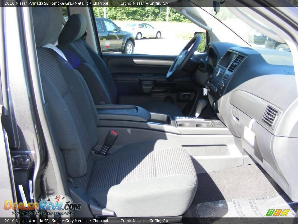 2010 Nissan Armada SE Smoke Gray Metallic / Charcoal Photo #14